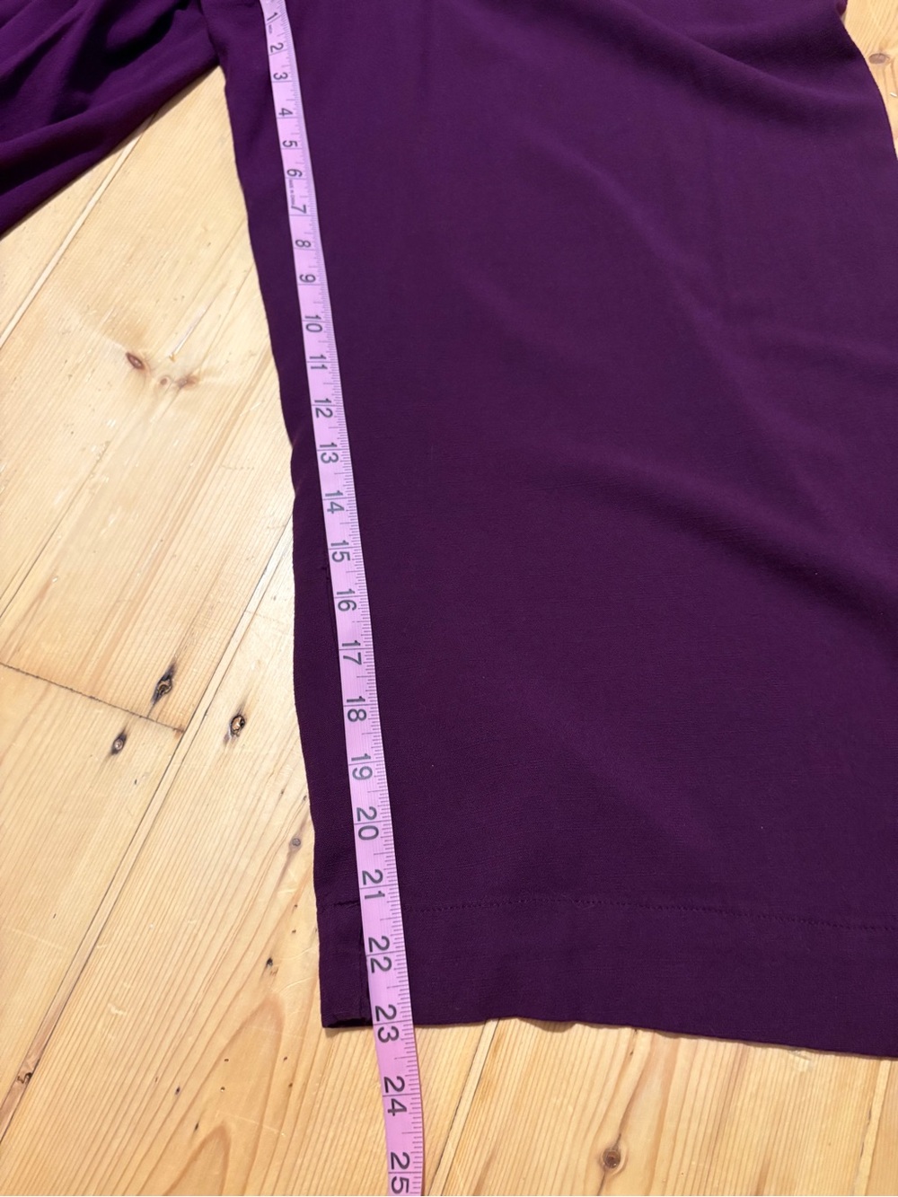 Torrid Plum Purple Smocked Back Tank Jumper - Picture 4 of 6